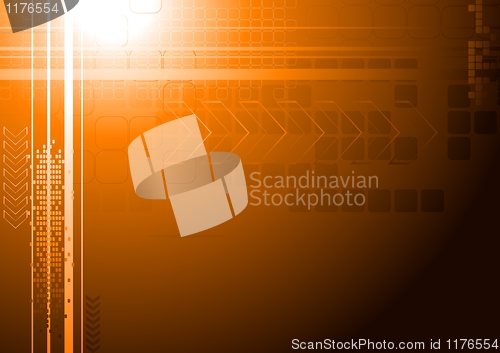 Image of Vibrant hi-tech backdrop