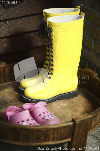 Image of Wellies yellow