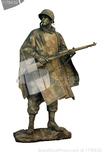 Image of american soldier