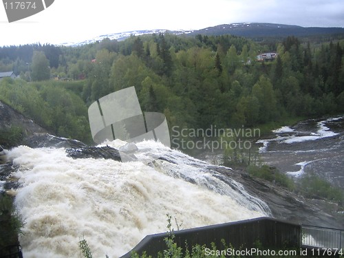 Image of Dam and water fall