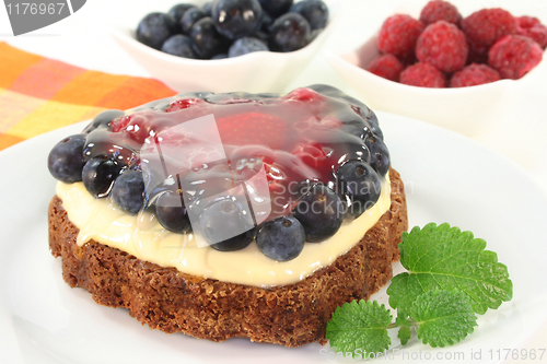 Image of Forest fruit tart