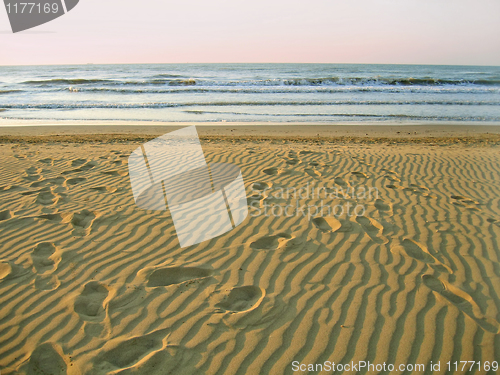 Image of morning empty beach