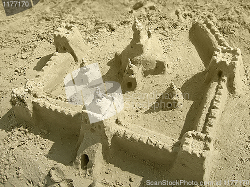 Image of sandcastle