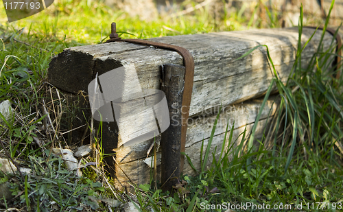 Image of Wooden step