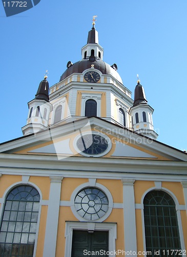 Image of Church against the blue sky