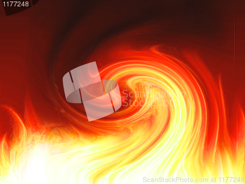 Image of Abstract fire background