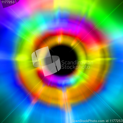 Image of Abstract rainbow color background