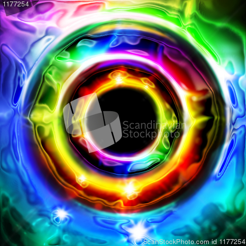 Image of Abstract rainbow color background