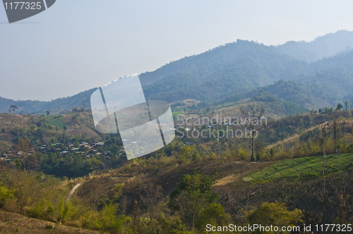 Image of Thai mountains