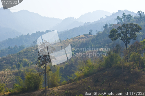 Image of Thai mountains
