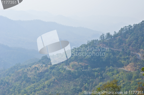 Image of Thai mountains