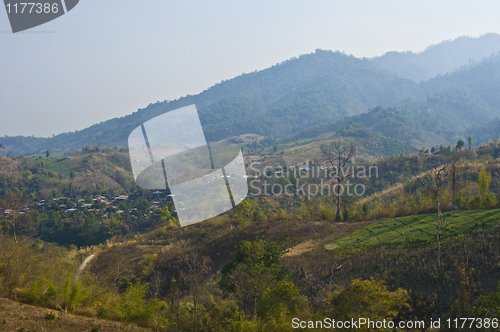 Image of Thai mountains