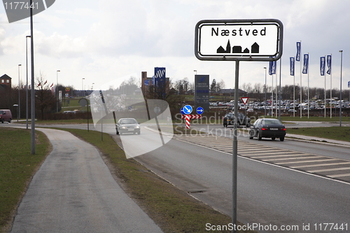 Image of City sign Næstved