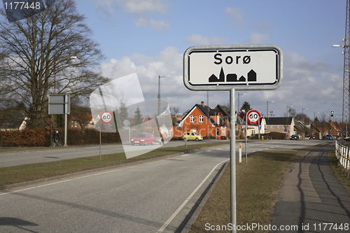 Image of City sign Sorø