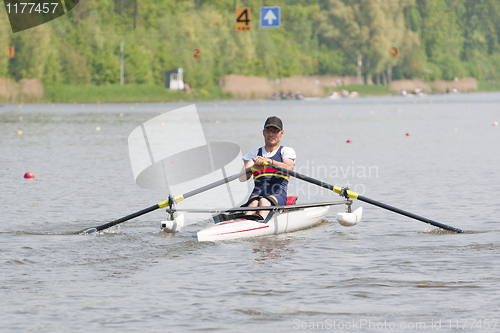 Image of Disabled Rower