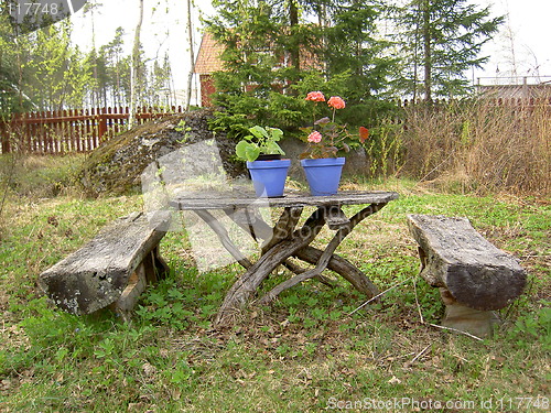 Image of Summer bench