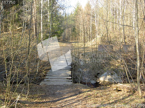 Image of wooden bridge