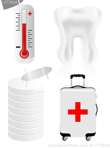 Image of Medical icon set