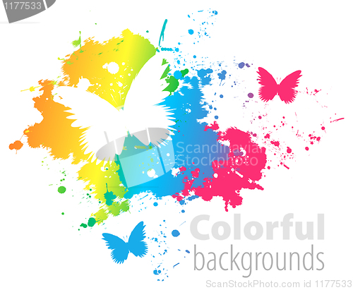 Image of Abstract colorful background