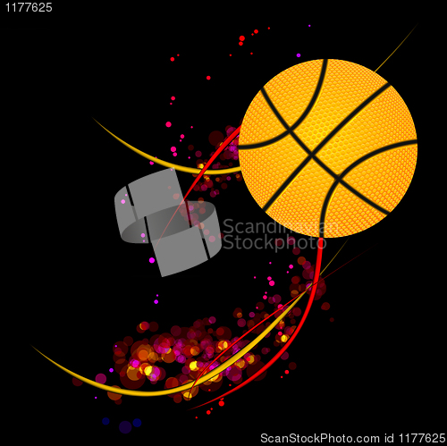 Image of basketball background