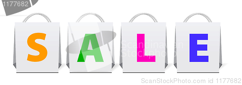 Image of Sale shopping bags 