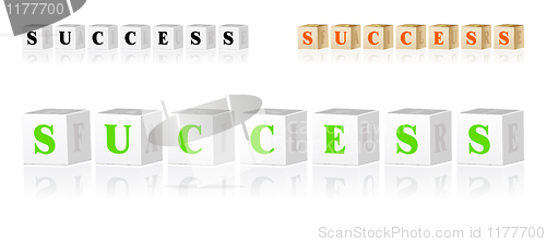 Image of Children's 3D alphabet cubes 