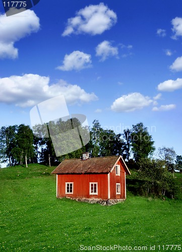 Image of wooden house