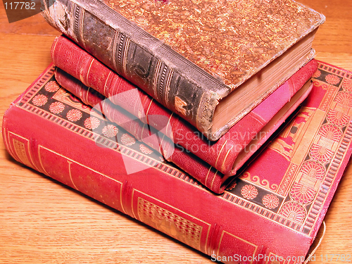 Image of Stack of old books