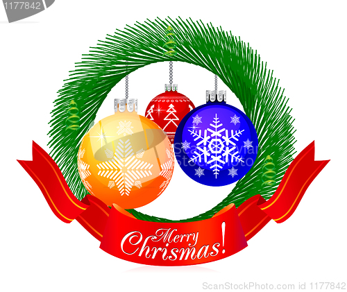 Image of christmas background 