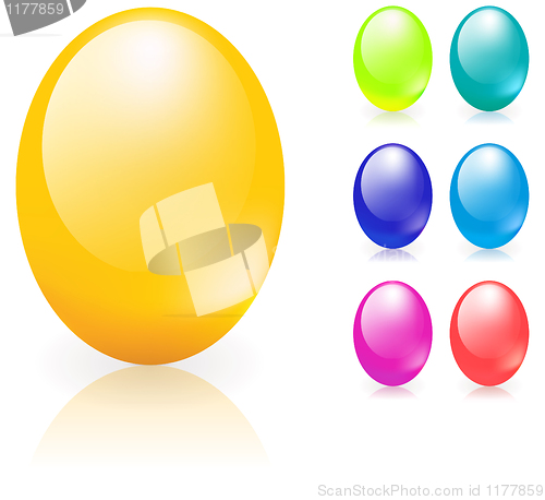 Image of Easter eggs