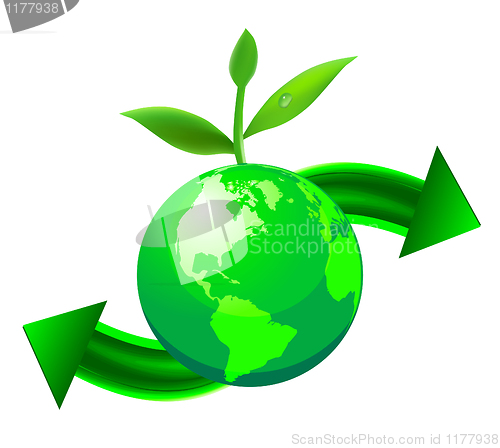 Image of green globe 