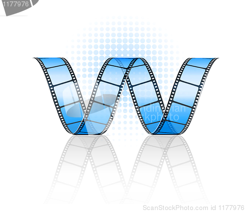 Image of Vector film strip 