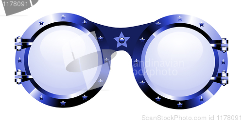 Image of Sunglasses in disco style