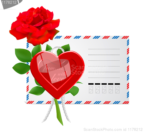Image of envelope to the St.Valentine