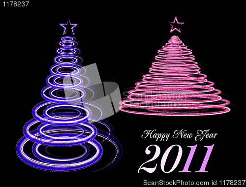 Image of Christmas tree set