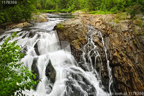 Image of Waterfall in Northern Ontario, Canada