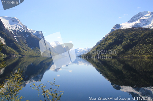 Image of Norwegian fjord