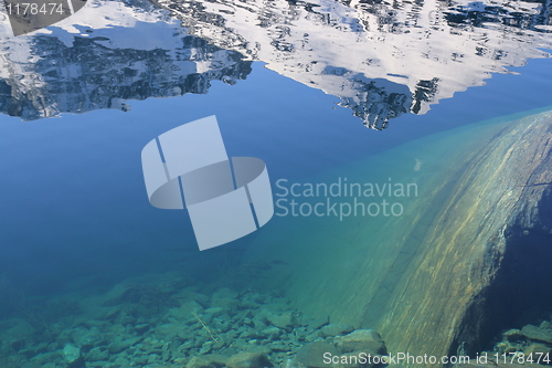 Image of Nice mirror on a lake