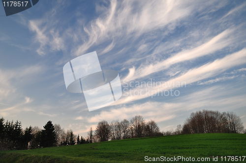 Image of Sunset in mountain