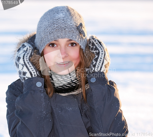 Image of beautiful young girl