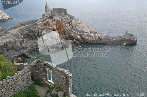 Image of Church of Porto Venere, Italy.
