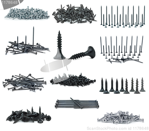 Image of Set of different screws