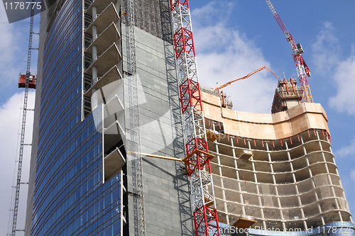 Image of Skyscraper construction