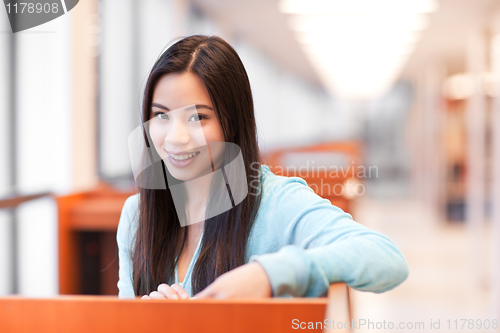 Image of Asian college student