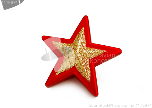 Image of star toy isolated on white