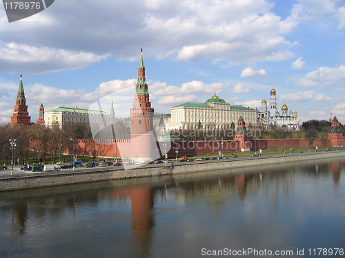 Image of Kremlin in Moscow, Russia