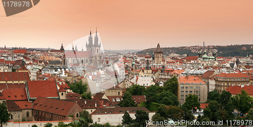 Image of view on the Prague