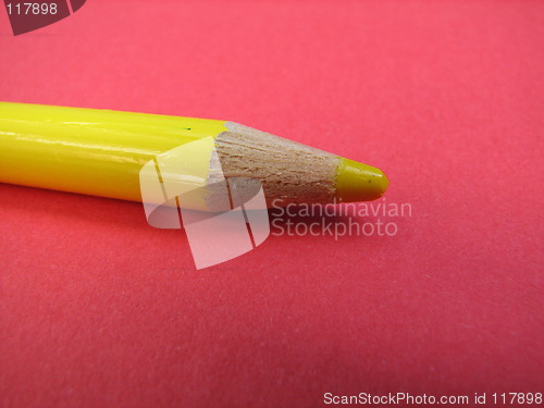 Image of yellow pencil