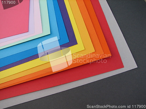 Image of colored paper
