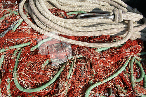 Image of rope on a netfish